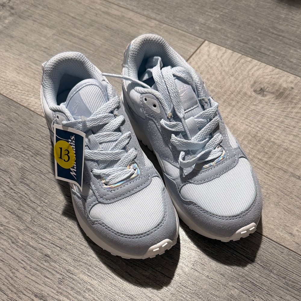 Kids Reebok Light Blue Sneakers